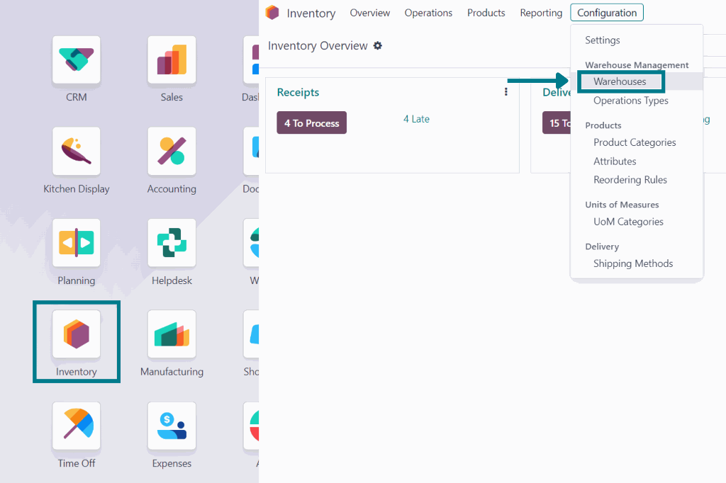 Inventory - Warehouse Management Inventory - Warehouse Management